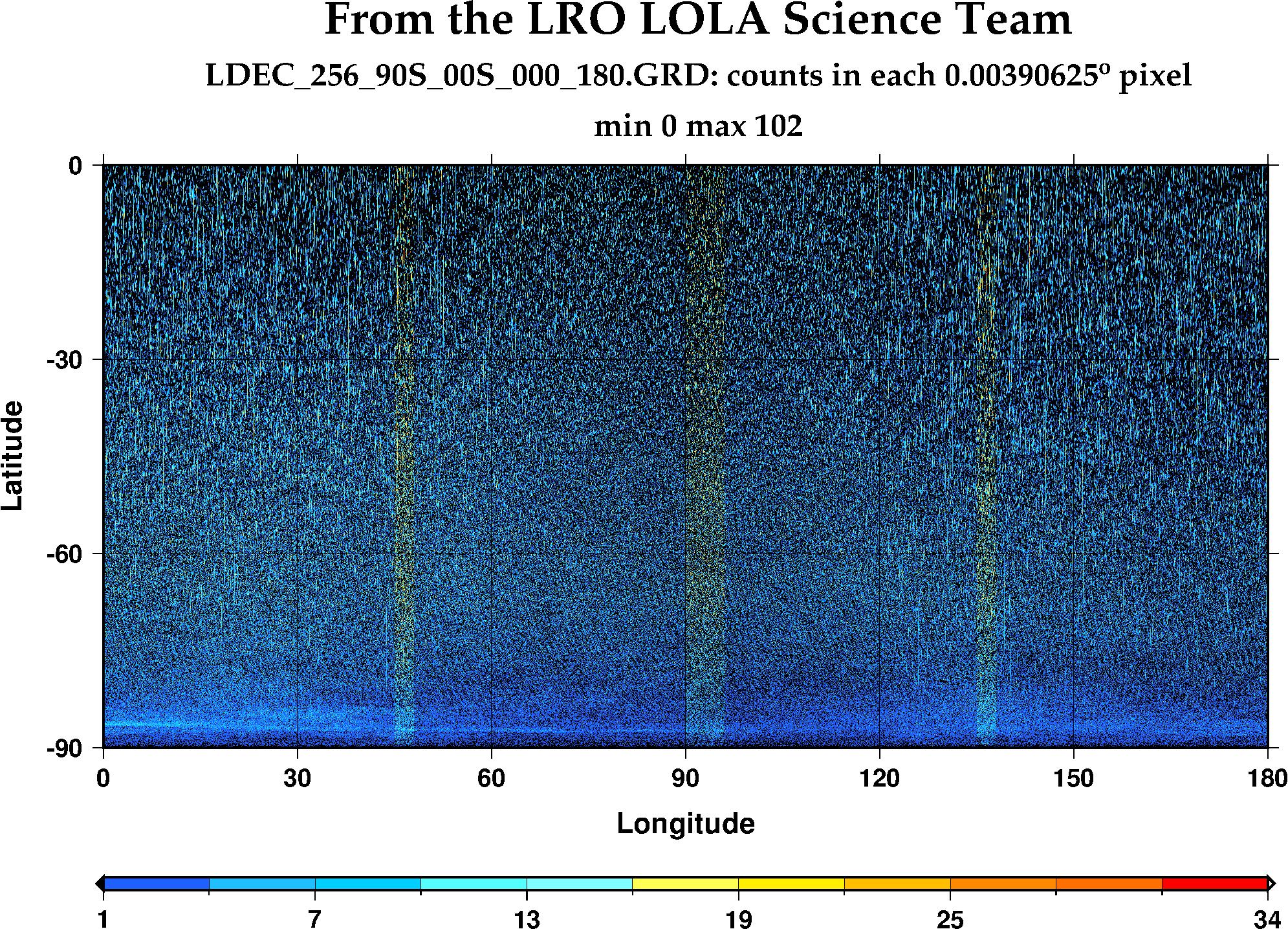 image of lunar topography for LDEC_256_90S_00S_000_180.JPG