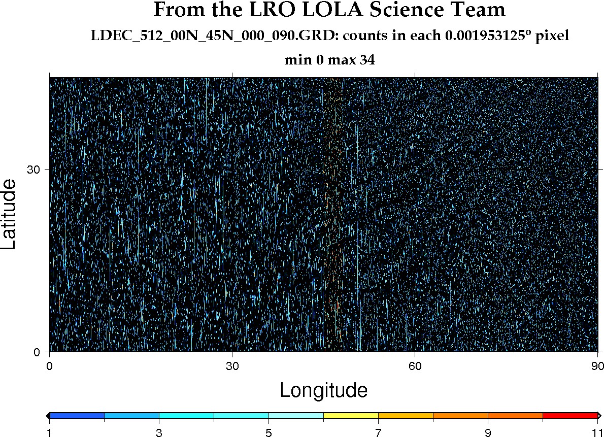 image of lunar topography for LDEC_512_00N_45N_000_090.JPG