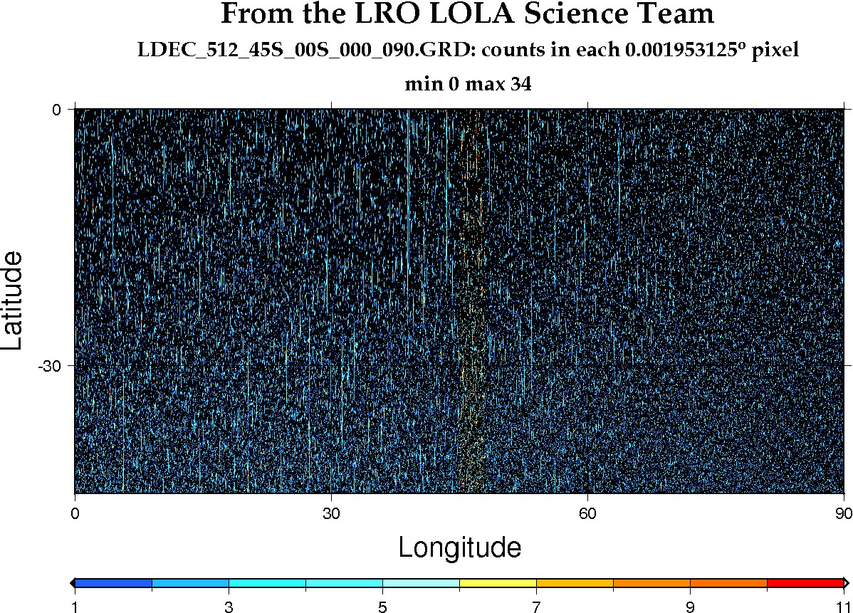 image of lunar topography for LDEC_512_45S_00S_000_090.JPG