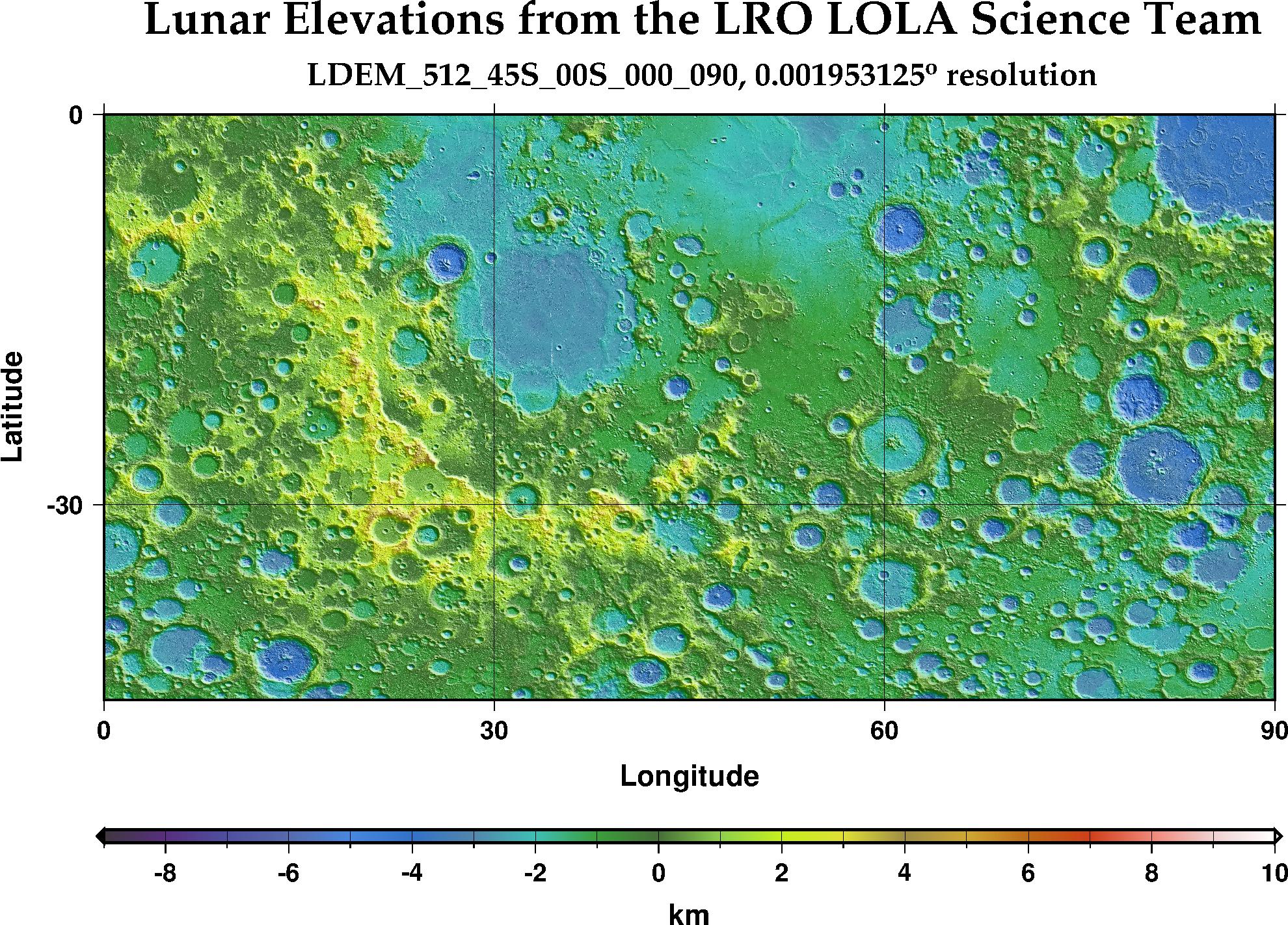 image of lunar topography for LDEM_512_45S_00S_000_090.JPG