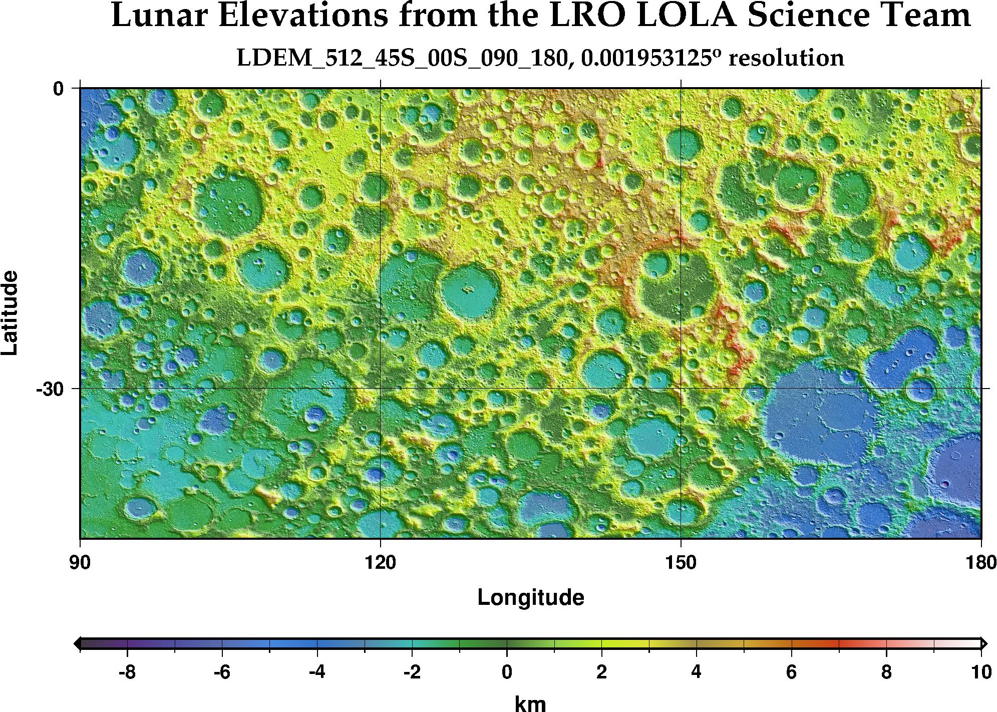 image of lunar topography for LDEM_512_45S_00S_090_180.JPG