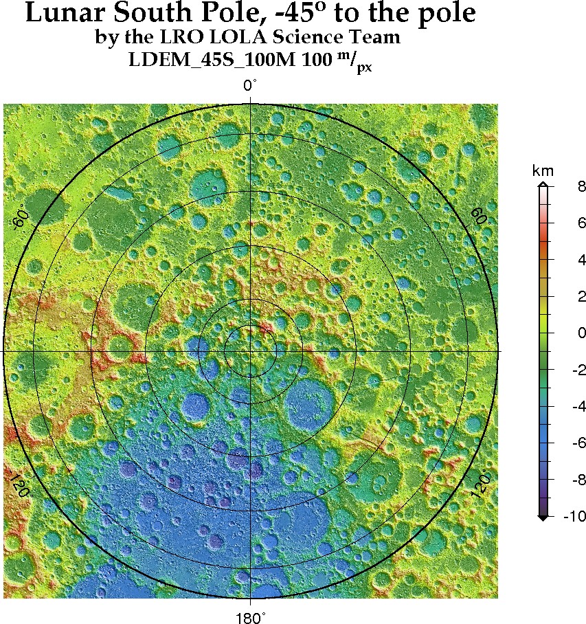 image of lunar topography for LDEM_45S_100M.JPG