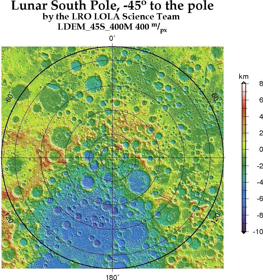 image of lunar topography for LDEM_45S_400M.JPG