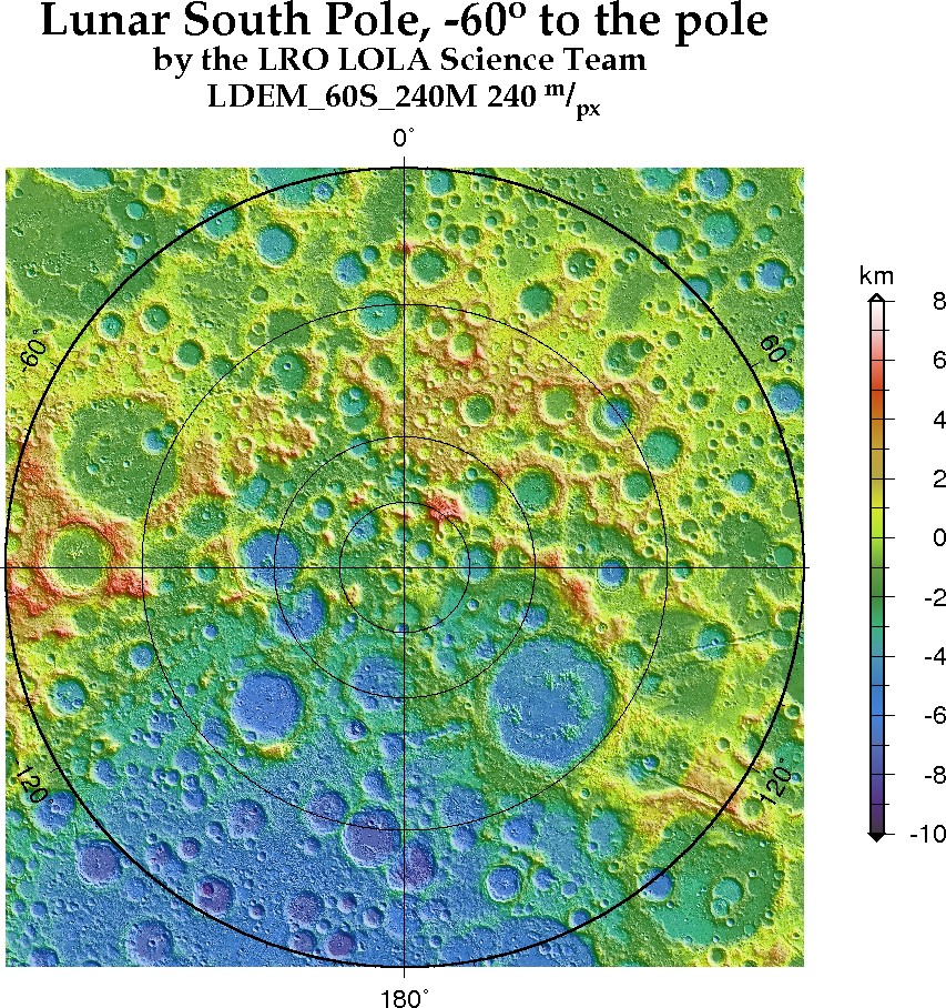 image of lunar topography for LDEM_60S_240M.JPG