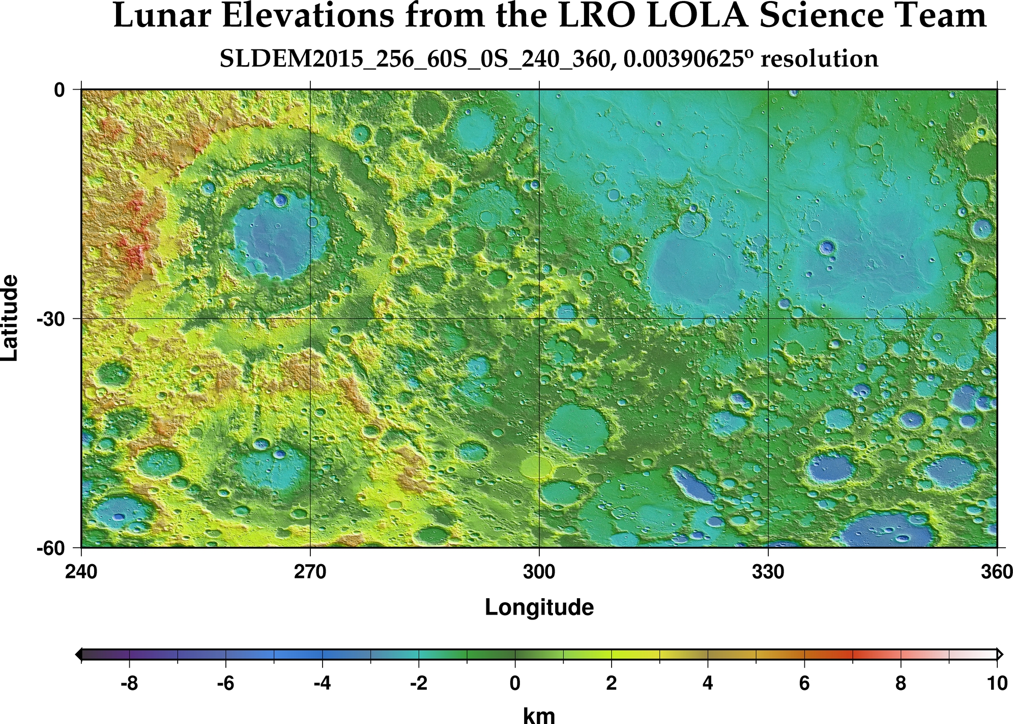 image of lunar topography for SLDEM2015_256_60S_0S_240_360