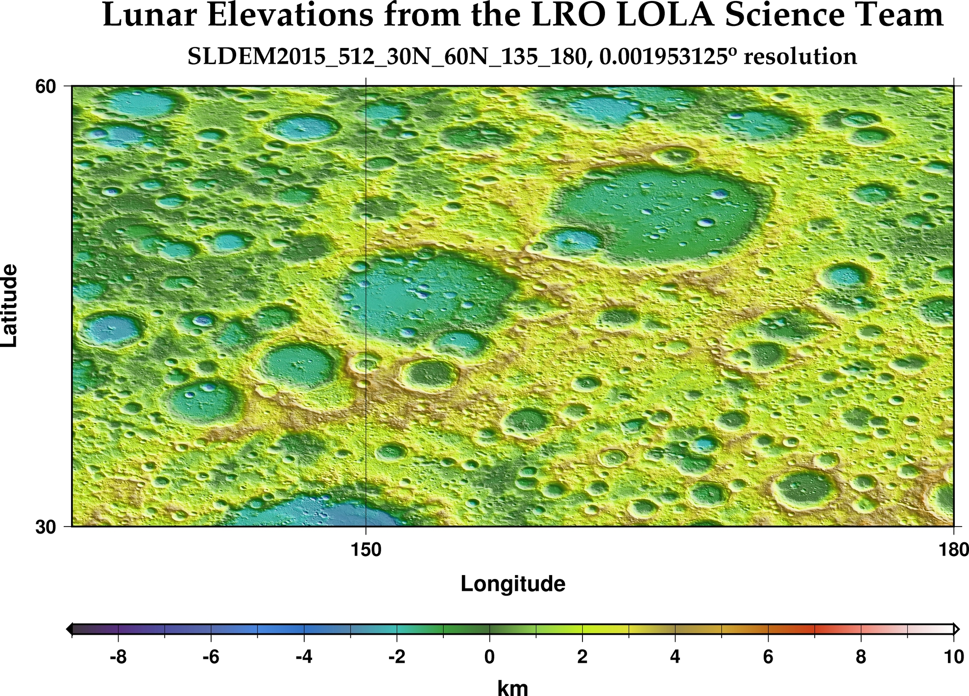 image of lunar topography for SLDEM2015_512_30N_60N_135_180