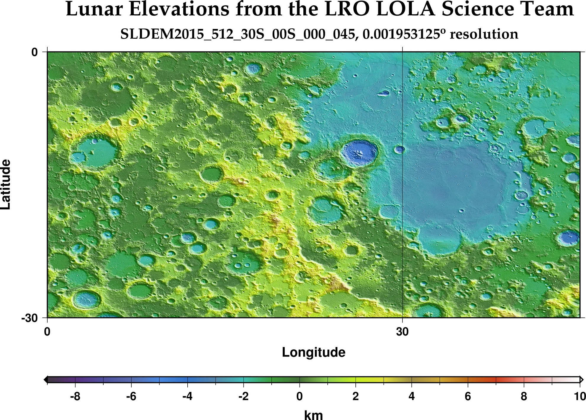 image of lunar topography for SLDEM2015_512_30S_00S_000_045