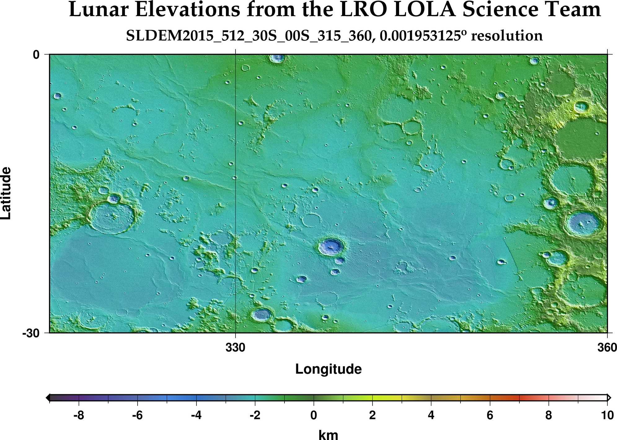 image of lunar topography for SLDEM2015_512_30S_00S_315_360