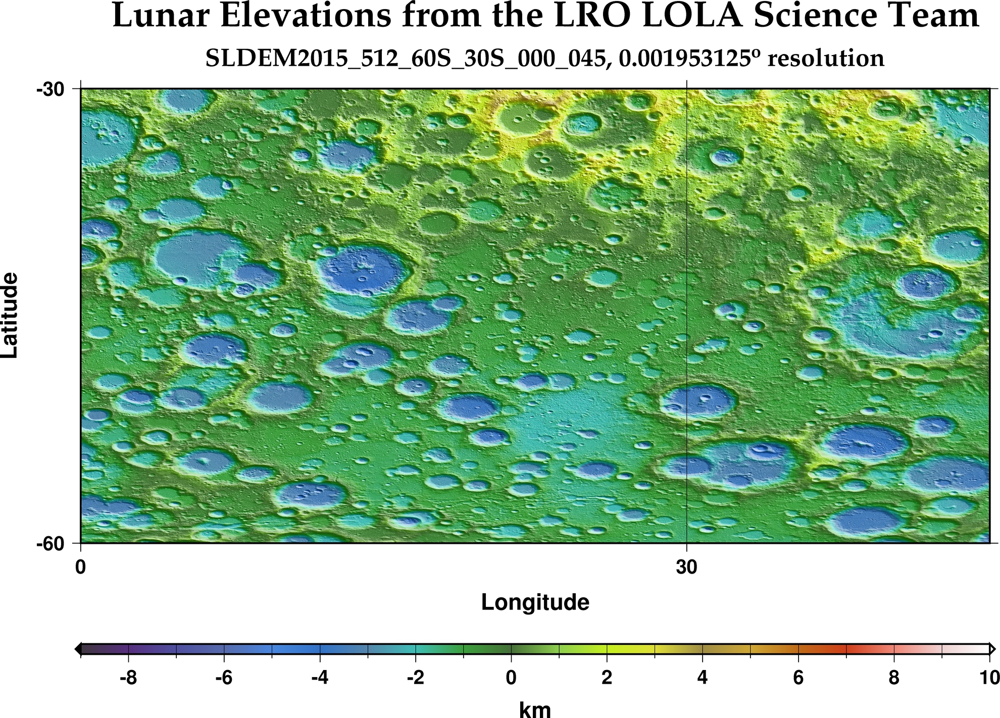 image of lunar topography for SLDEM2015_512_60S_30S_000_045