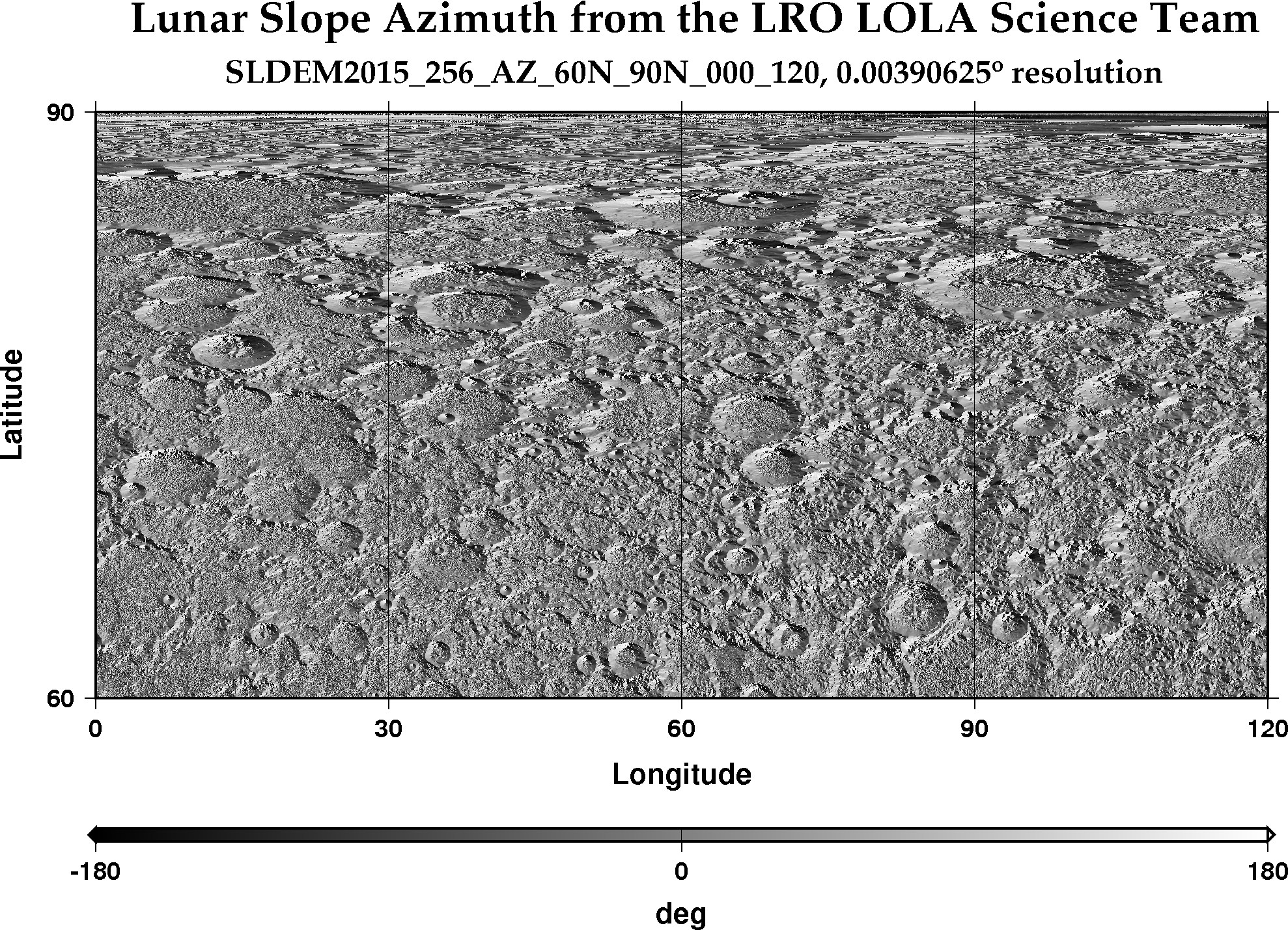 image of lunar topography for SLDEM2015_256_AZ_60N_90N_000_120