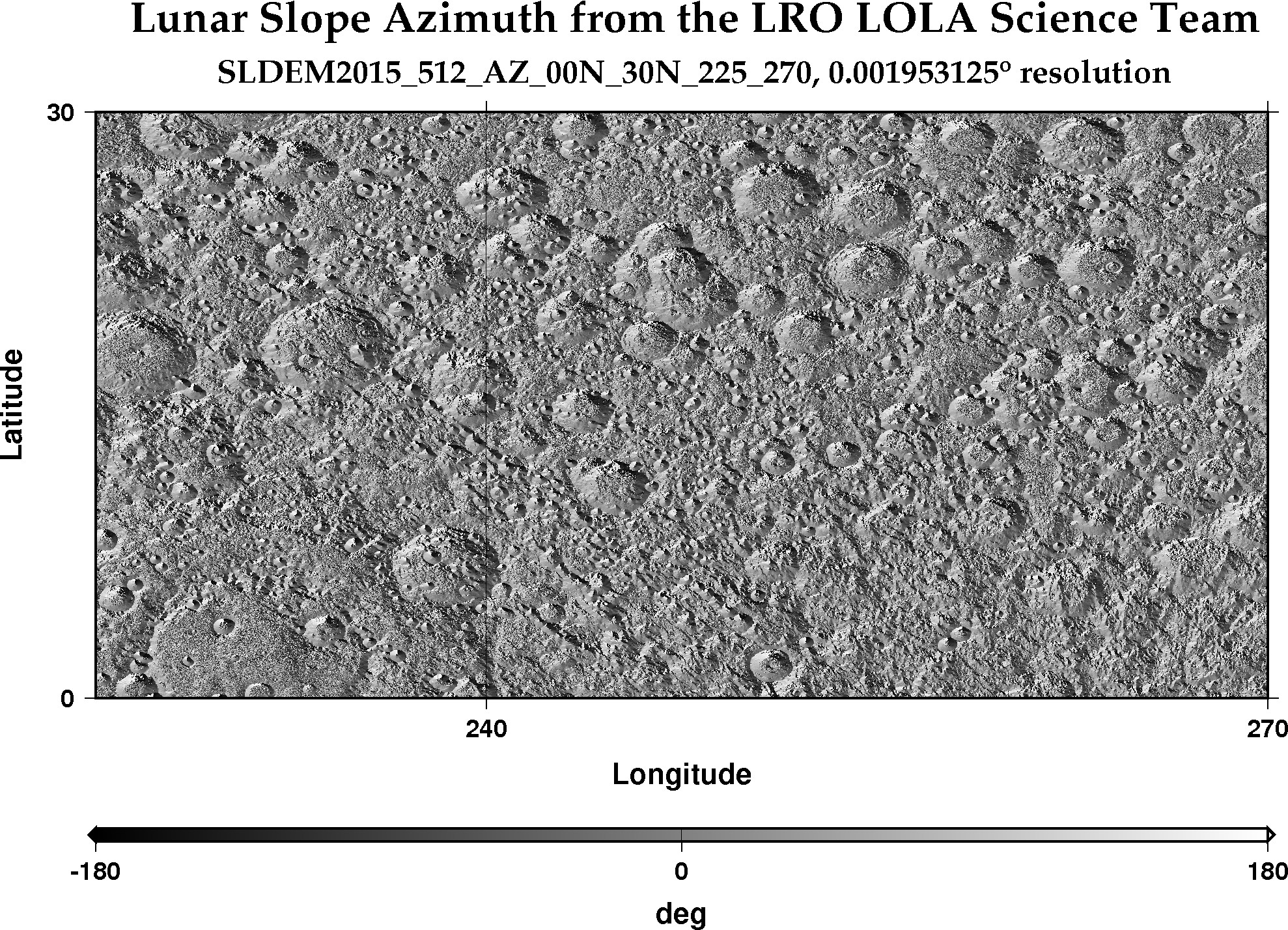 image of lunar topography for SLDEM2015_512_AZ_00N_30N_225_270