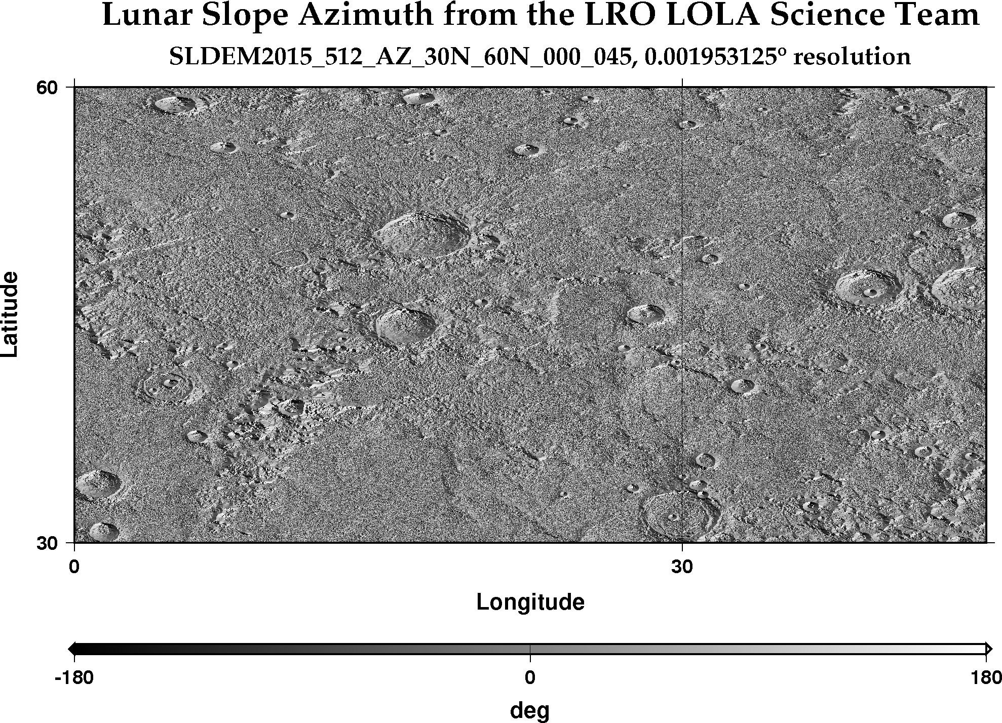image of lunar topography for SLDEM2015_512_AZ_30N_60N_000_045
