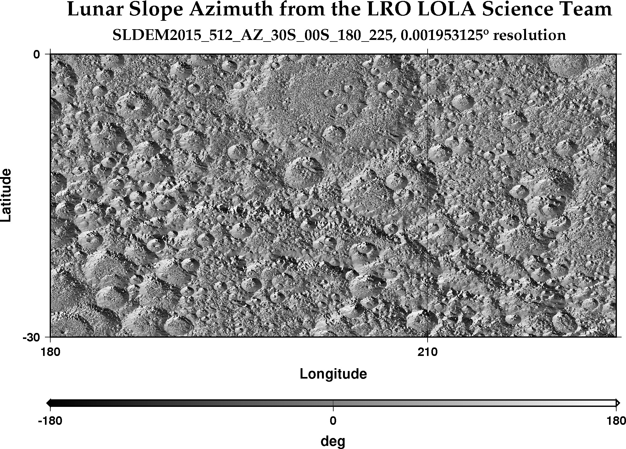 image of lunar topography for SLDEM2015_512_AZ_30S_00S_180_225