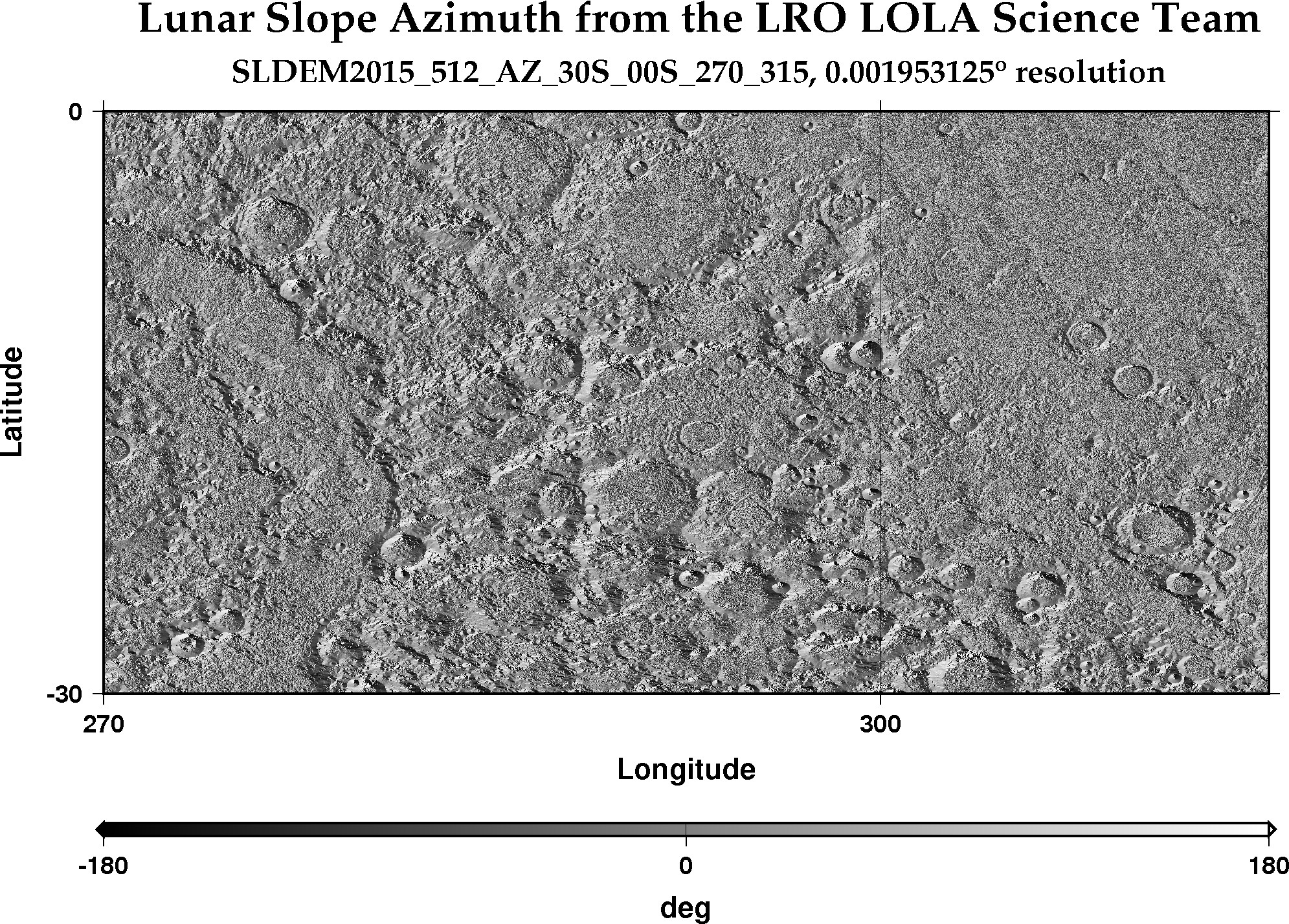 image of lunar topography for SLDEM2015_512_AZ_30S_00S_270_315