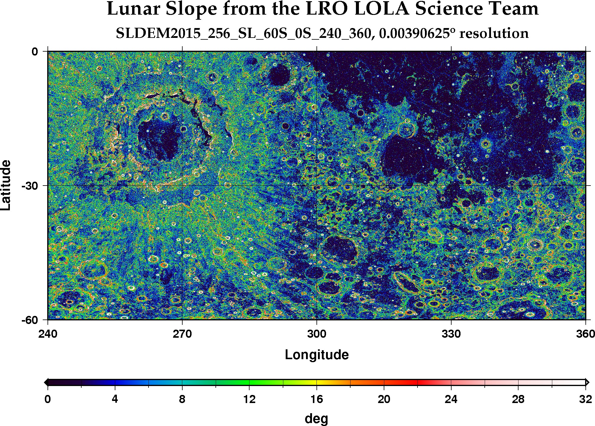 image of lunar topography for SLDEM2015_256_SL_60S_00S_240_360