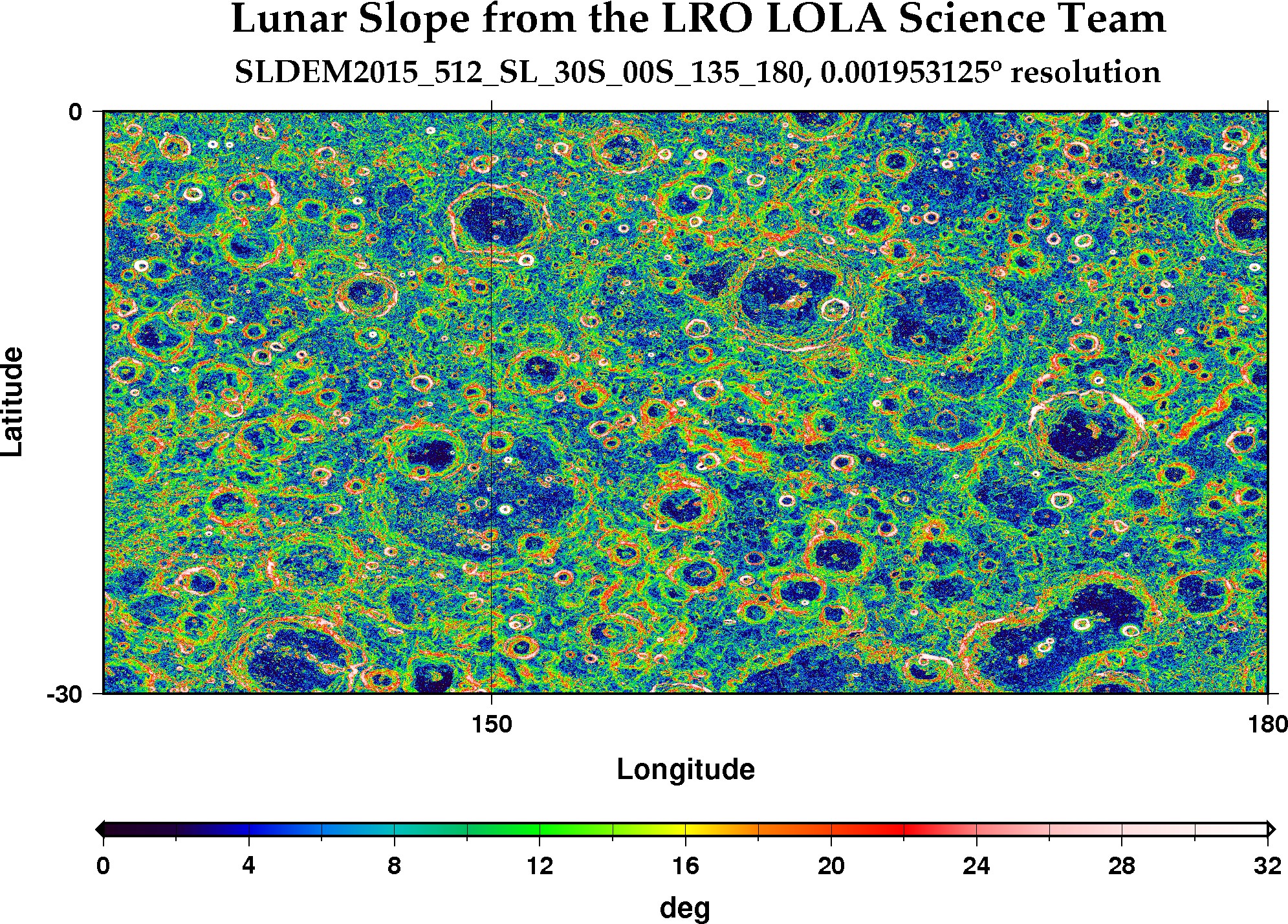 image of lunar topography for SLDEM2015_512_SL_30S_00S_135_180