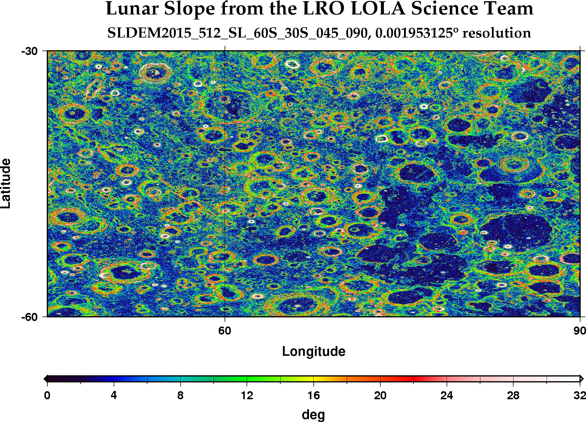 image of lunar topography for SLDEM2015_512_SL_60S_30S_045_090