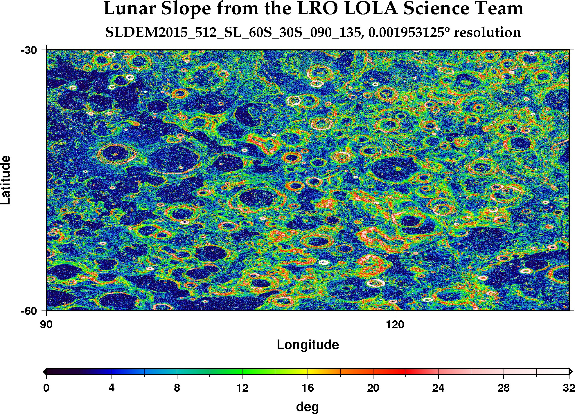 image of lunar topography for SLDEM2015_512_SL_60S_30S_090_135