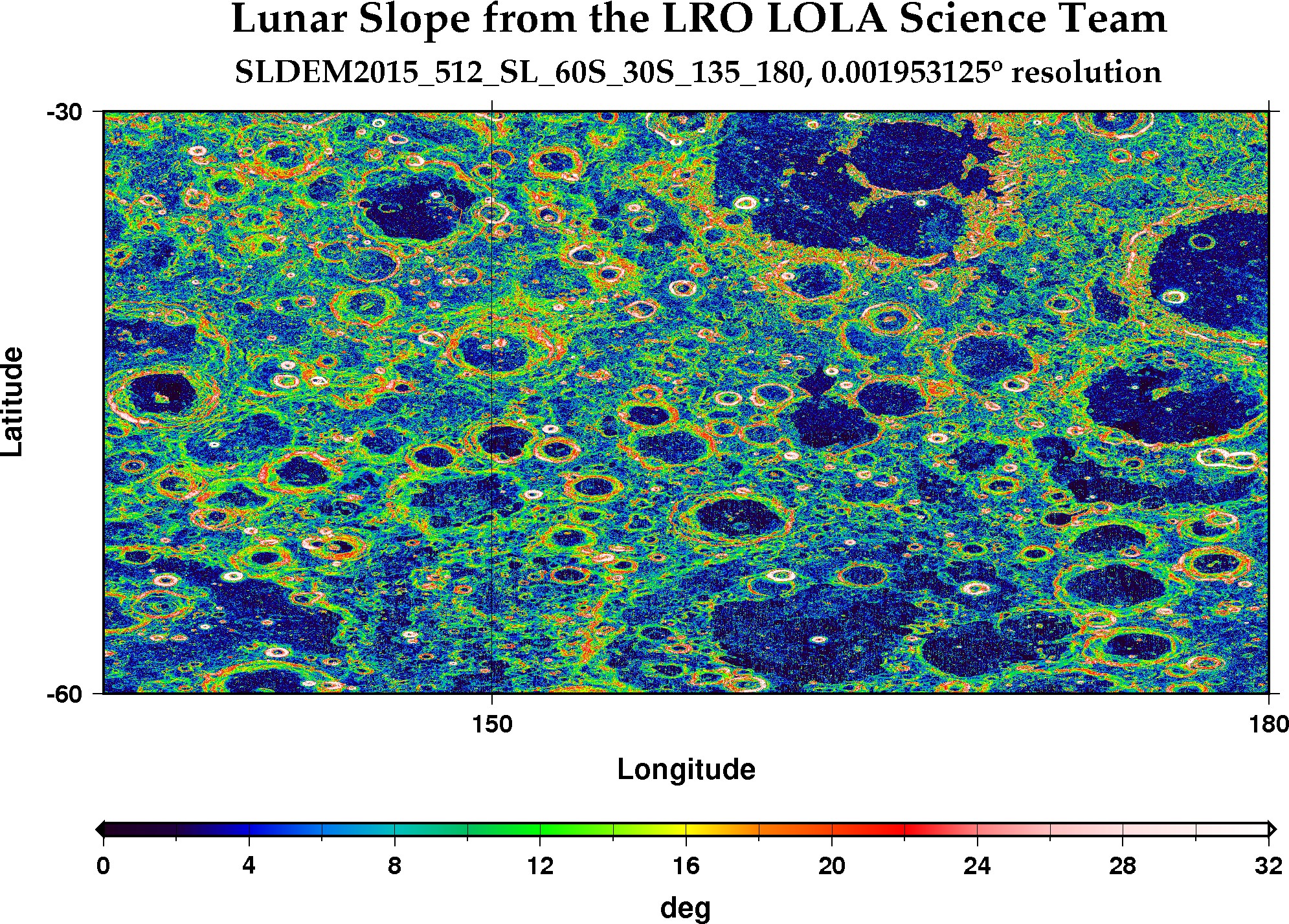 image of lunar topography for SLDEM2015_512_SL_60S_30S_135_180